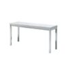 Arbeitstisch Edelstahl, B 150 x T 70 x H 91 cm NEU