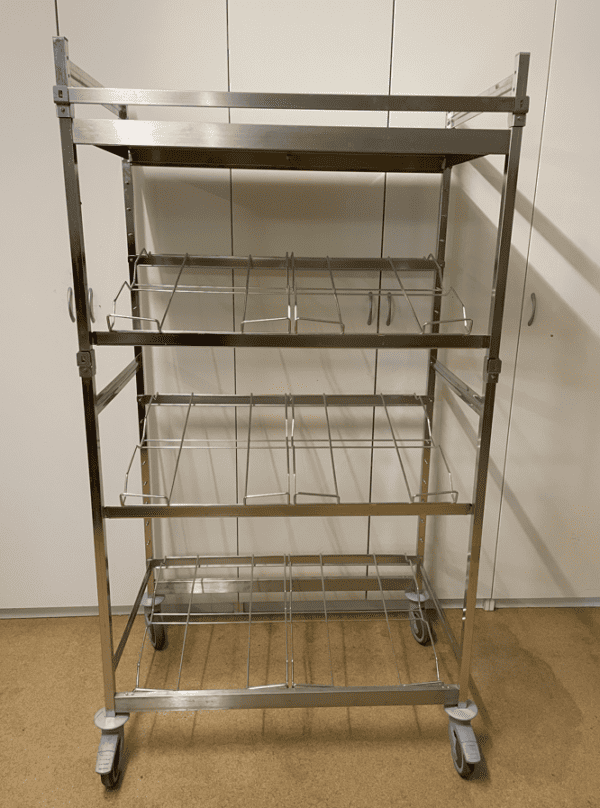 Regaltransportwagen Hupfer für Eurobehälter EB 10-6/1850, B 107 x T 67 x H 185.1 cm I CHF 798.00