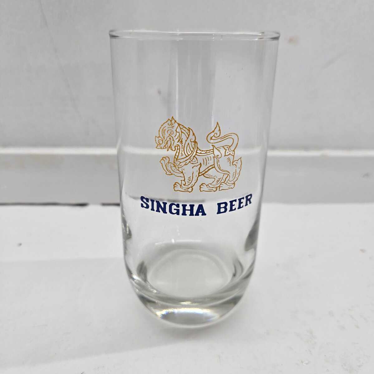 Bierglas I Singha Beer Glas, 300 ml, Ø 6 x H 12.5 cm NEU