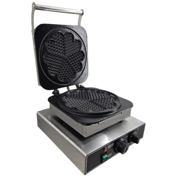 Waffeleisen Herzform HWE-EC01 230V 1750W 10.5kg B 46 x T 46 x H 38 cm NEU