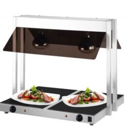 Warmhalteplatte mit 2 Wärmelampen NEU I CHF 299.00