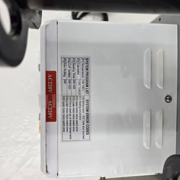 Becherversiegelungsmaschine – Bild 5