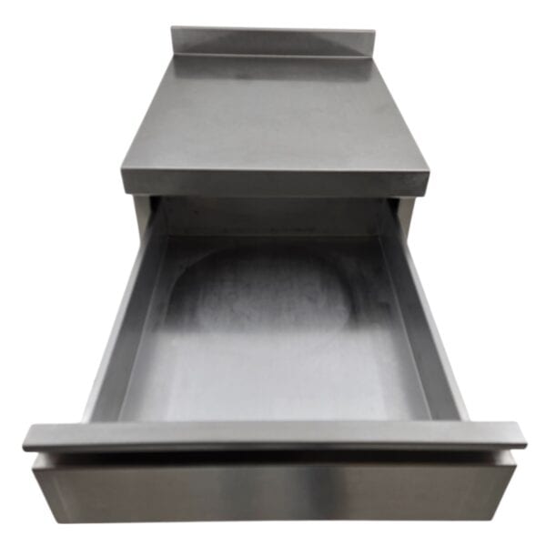 Arbeitsschrank Edelstahl mit 1 Schubladen B 50 x T 65 x H 85 cm (Zarge +6 cm) – Bild 4