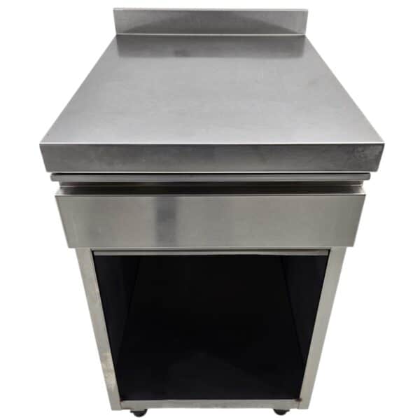 Arbeitsschrank Edelstahl mit 1 Schubladen B 50 x T 65 x H 85 cm (Zarge +6 cm) – Bild 3