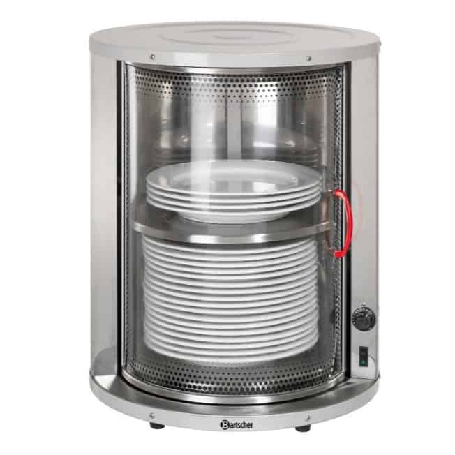 Tellerwärmer mit Glastür, 30 - 40 Teller NEU