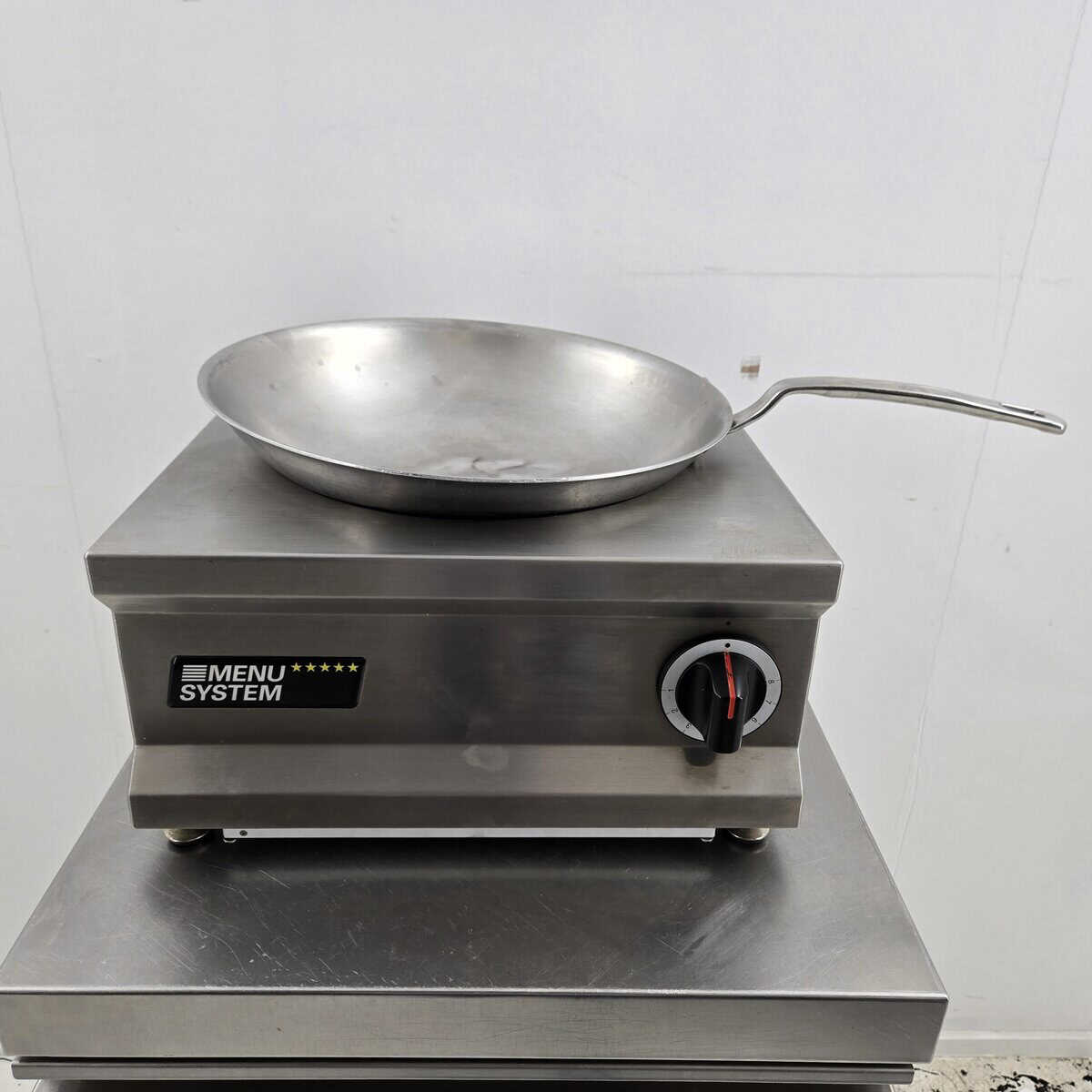 Induktions-Wok Menu System Salvis Smartline, Tischmodell MS-1-10/WOK 300, 400V, 4kW
