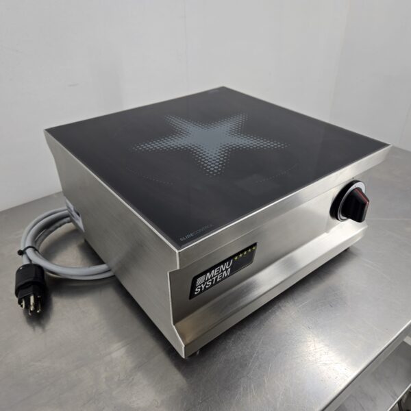 Induktionsgerät Menu System MS-I-10P, 400V, 6kW, B 40 x T 40 x H 20 cm – Bild 2