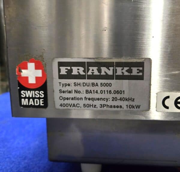 Induktionskochfeld Franke 400V, 10kW, B 38 x T 70 x H 16 cm – Bild 4