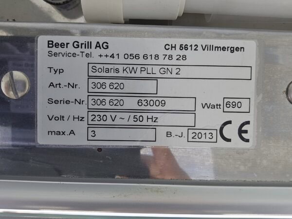 Wärmebrücke Beer Solaris 2/1, 2 Hauchschutz, B 76 x T 28 x H 53 cm, 230V, 690W – Bild 5