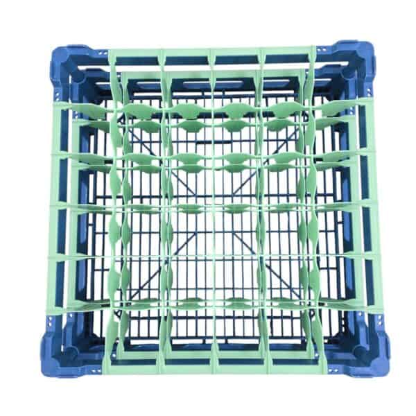 Gläserspülkorb Rack B 50 x T 50 x H 18.5 cm, 36 Fächer