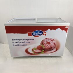 Tiefkühltruhe mit Glasschiebedeckel B 132 x T 66 x H 92 cm