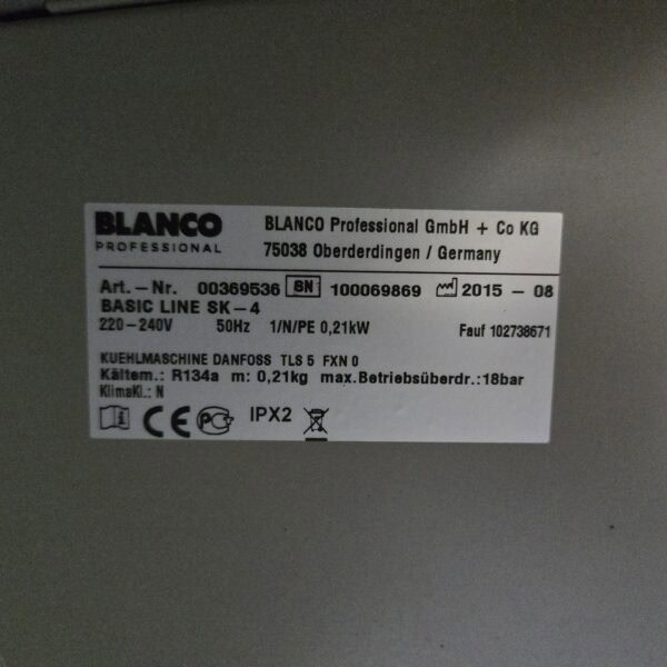 Salatbuffet I Kühlbuffet I Kaltbuffet Blanco Manhattan Basic Line SK-4, 4x GN 1/1 - 150mm – Bild 10