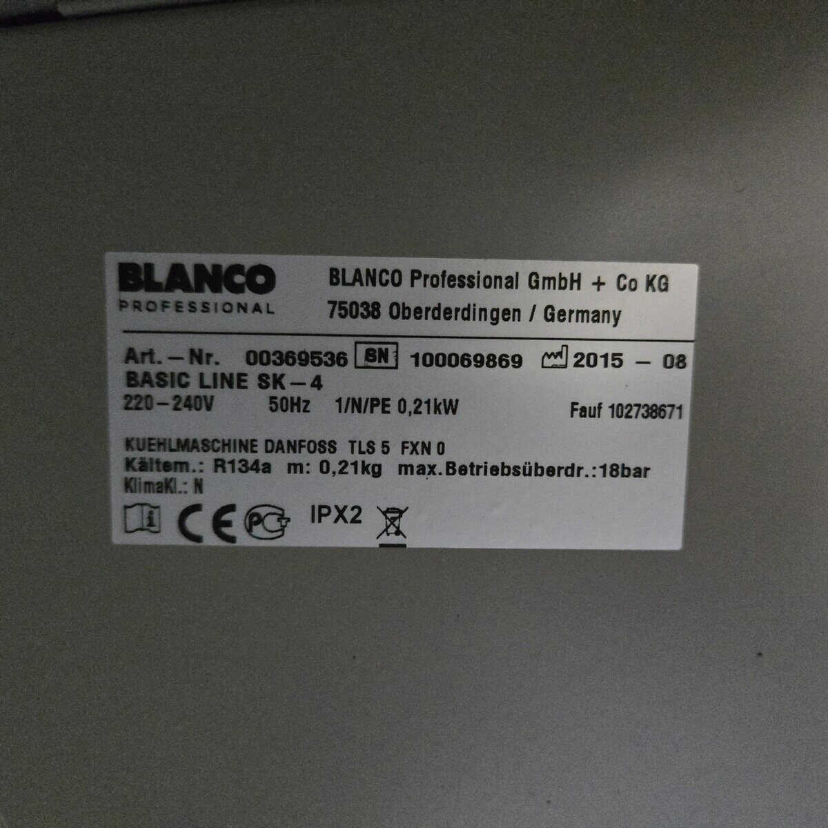 Salatbuffet I Kühlbuffet I Kaltbuffet Blanco Manhattan Basic Line SK-4, 4x GN 1/1 - 150mm – Bild 10