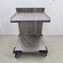 Spülkorbwagen I Plattformstapler Rieber für Körbe und Tablett, B 69 x T 69 x H 81 cm, Korbgrösse: 50 x 50 cm