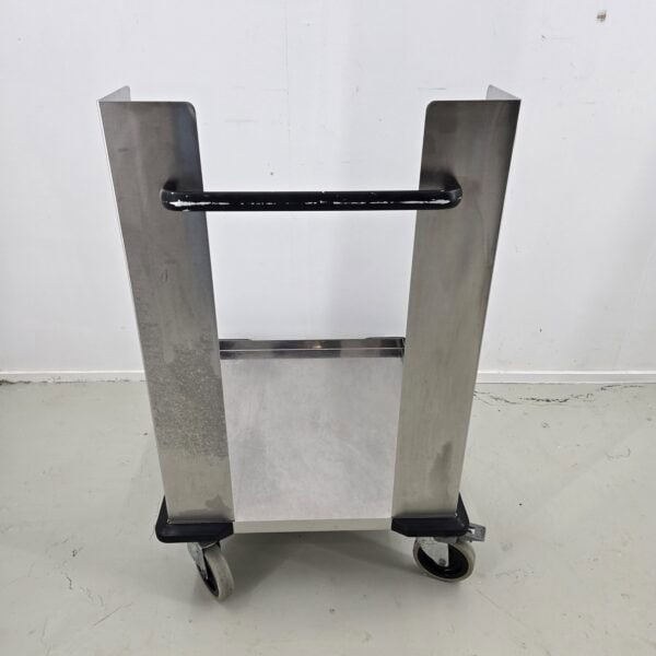 Spülkorbwagen I Plattformstapler für Körbe und Tablett, B 60 x T 72 x H 96 cm, Korbgrösse: max. 50 x 60 cm – Bild 3