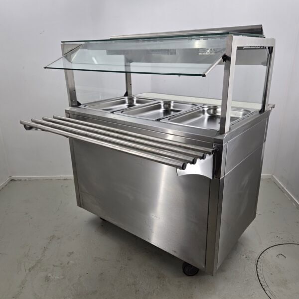 Wärmebuffet Beer Culinario F- 3, 3x GN  1/1, B 141 x T 68 x H 130 cm, 400V – Bild 2