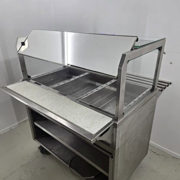 Wärmebuffet Beer Culinario F- 3, 3x GN  1/1, B 141 x T 68 x H 130 cm, 400V – Bild 5