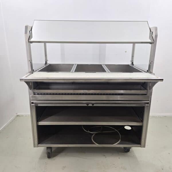 Wärmebuffet Beer Culinario F- 3, 3x GN  1/1, B 141 x T 68 x H 130 cm, 400V – Bild 6