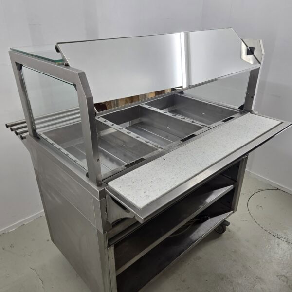Wärmebuffet Beer Culinario F- 3, 3x GN  1/1, B 141 x T 68 x H 130 cm, 400V – Bild 5