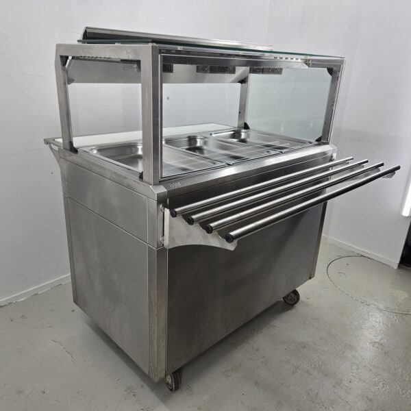 Wärmebuffet Beer Culinario F- 3, 3x GN  1/1, B 141 x T 68 x H 130 cm, 400V – Bild 2
