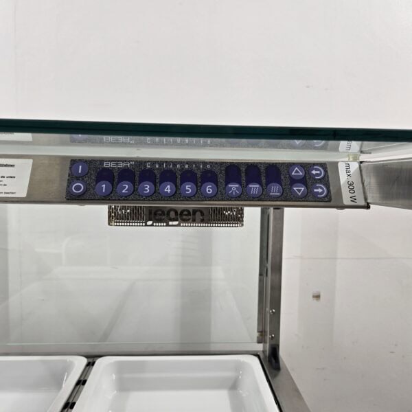 Wärmebuffet Beer Culinario T-2, 2x GN 1/1, Grösse: B 77 x T 85 x H 60 cm, 230V – Bild 7
