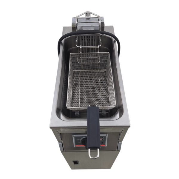 Friteuse frifri Standmodell Basic +311, 12.5-14 Liter, 400V, 11.4kW, B 30 x T 65 x H 95 cm – Bild 3