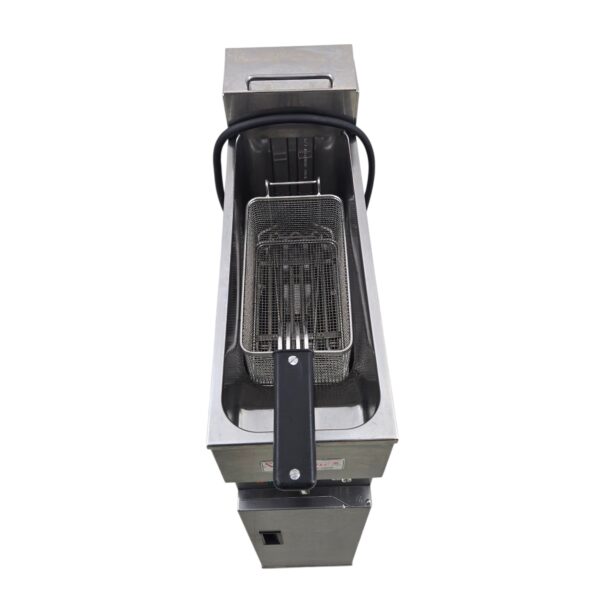 Fritteuse Valentine Standmodell 7-8 Liter, 400V, 7.2kW, B 20 x T 58 x H 95 cm – Bild 4