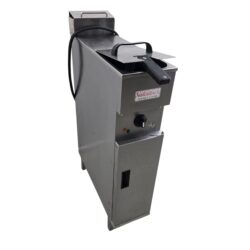 Fritteuse Valentine Standmodell 7-8 Liter, 400V, 7.2kW, B 20 x T 58 x H 95 cm