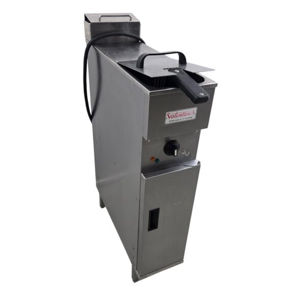Fritteuse Valentine Standmodell 7-8 Liter, 400V, 7.2kW, B 20 x T 58 x H 95 cm