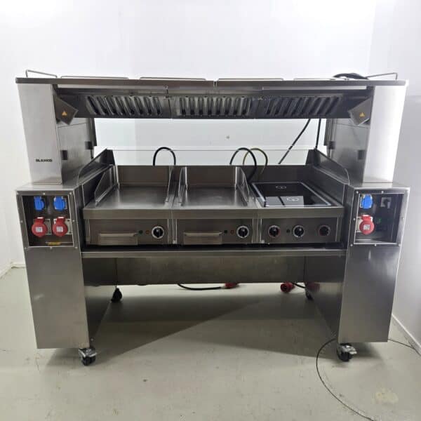 Frontcooking Station Blanco für bis zu 3 Tischgeräte GN 1/1 – Bild 3
