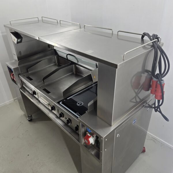 Frontcooking Station Blanco für bis zu 3 Tischgeräte GN 1/1 – Bild 6