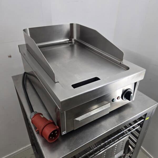 Grillplatte I Griddleplatte Berner Tischbratplatte glatt B 40 x T 60 x H 20 cm, 400V, 4.5kW – Bild 2