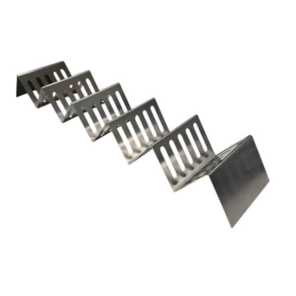 Sandwichhalter Edelstahl für 5 Sandwiches, B 46.5 x T 10 x H 5.5 cm