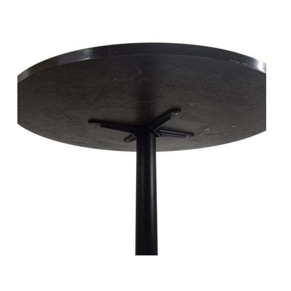 Tisch rund dunkelbraun Ø 95 cm – Bild 3