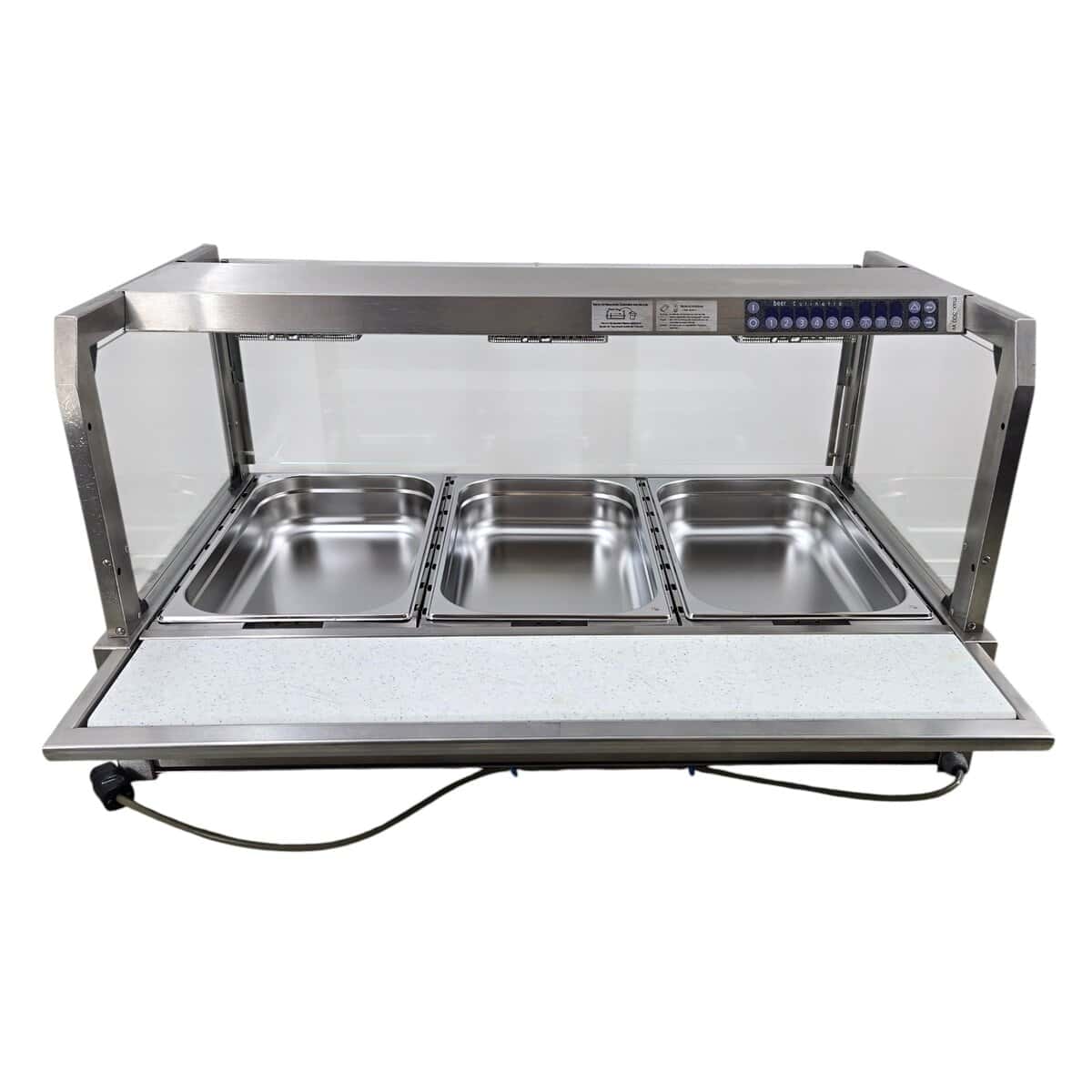 Wärmebuffet Beer Culinario T-3, 3x GN  1/1, B 112 x T 85 x H 59 cm, 400V – Bild 2