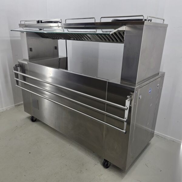 Frontcooking Station Blanco für bis zu 3 Tischgeräte GN 1/1 – Bild 2