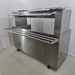 Frontcooking Station Blanco für bis zu 3 Tischgeräte GN 1/1