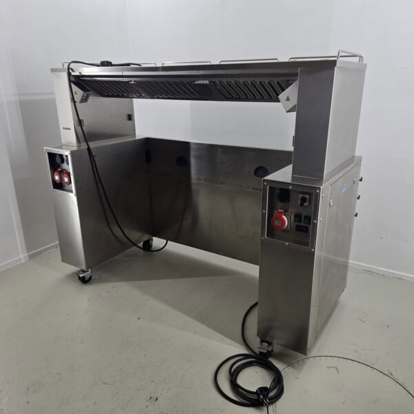 Frontcooking Station Blanco für bis zu 3 Tischgeräte GN 1/1 – Bild 5
