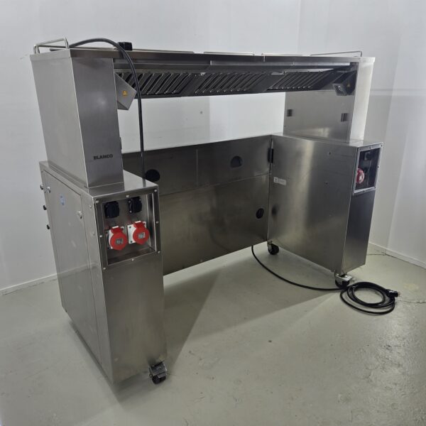 Frontcooking Station Blanco für bis zu 3 Tischgeräte GN 1/1 – Bild 4