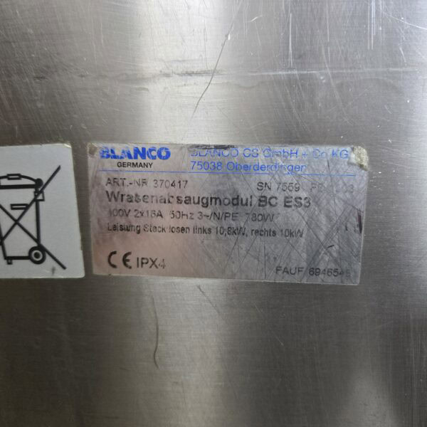 Frontcooking Station Blanco für bis zu 3 Tischgeräte GN 1/1 – Bild 6