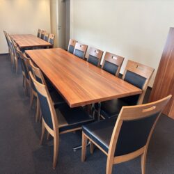 Banketttisch Kunstharz Nussbaum klappbar