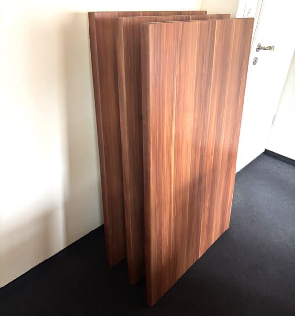 Banketttisch Kunstharz Nussbaum klappbar – Bild 3