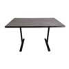 Tisch Kunstharz grau B 120 x T 70 cm