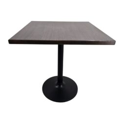 Tisch Kunstharz grau B 70 x T 70 cm