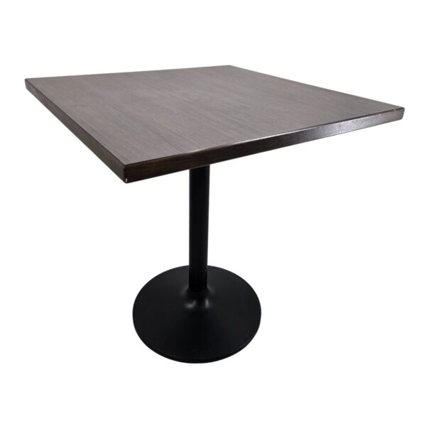 Tisch Kunstharz grau B 70 x T 70 cm – Bild 2