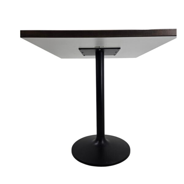 Tisch Kunstharz grau B 70 x T 70 cm – Bild 3