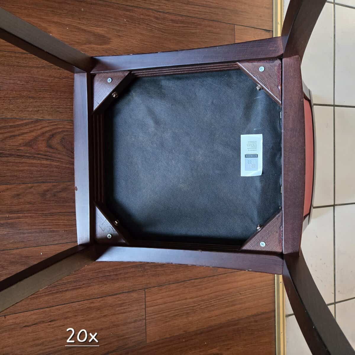 Stuhl mit Rücken- und Sitzpolster I 20 STK für CHF 990.00 – Bild 3