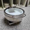 Chafing Dish WMF rund mit Glasdeckel inkl. Induktionsplatte