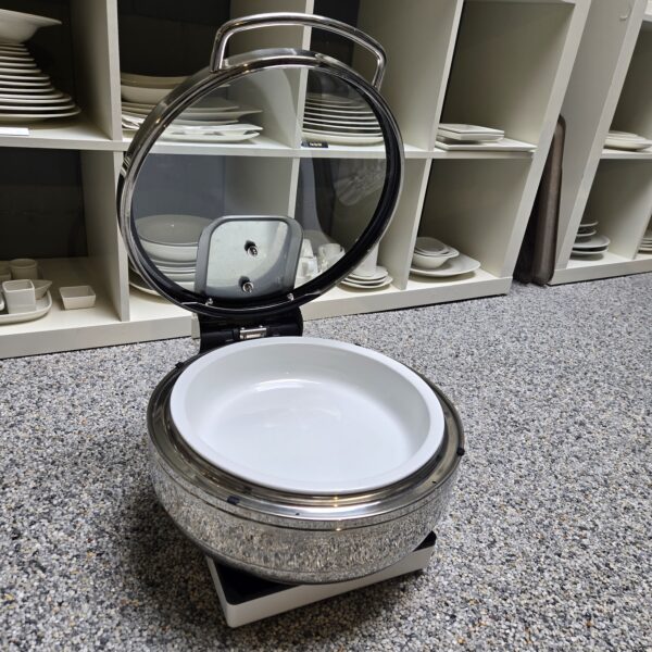 Chafing Dish WMF rund mit Glasdeckel inkl. Induktionsplatte – Bild 3