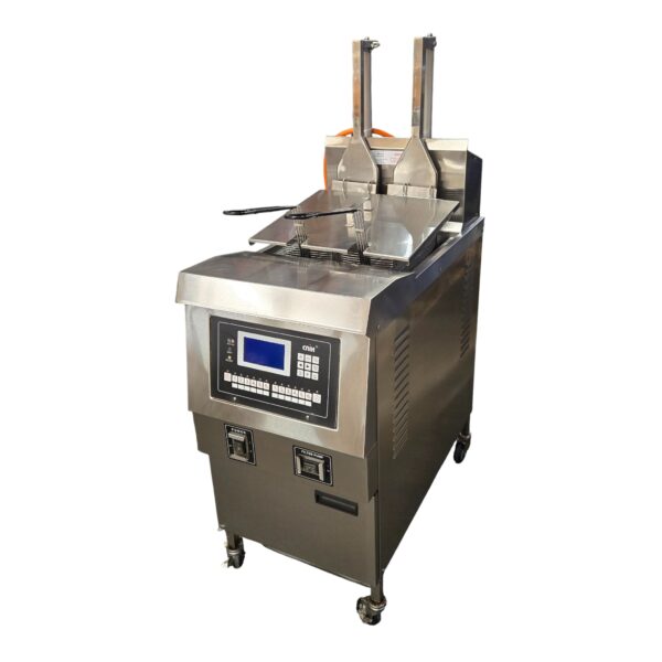 Fritteuse CNIX FRYER 380V, 6kW, 16A, B 44 x T 89 x H 115 cm – Bild 3